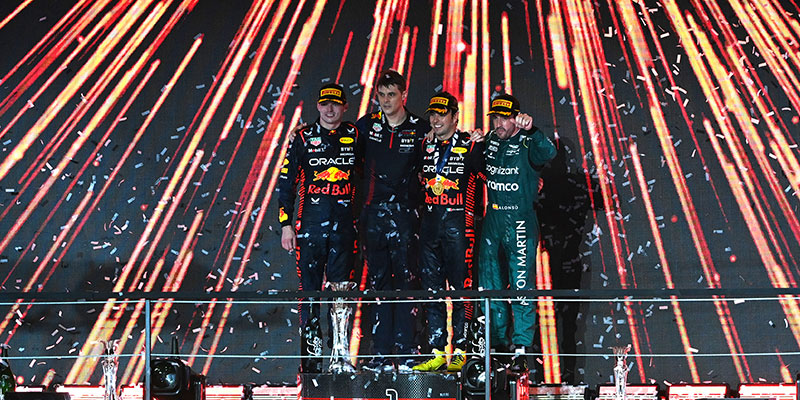 ‘Checo’ gana en el GP de Arabia y Red Bull consigue el 1-2
