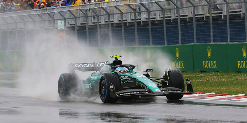 Verstappen logra la pole seguido de Hulkenberg y Alonso