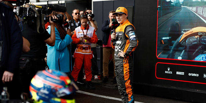 Verstappen gana la sprint de Bélgica