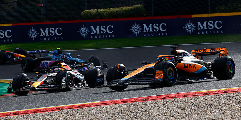Verstappen gana la sprint de Bélgica
