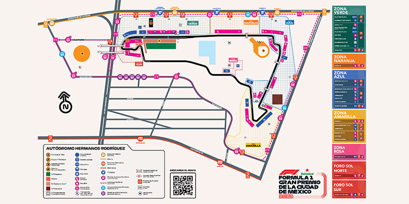 México GP 2023 anuncia plan de movilidad
