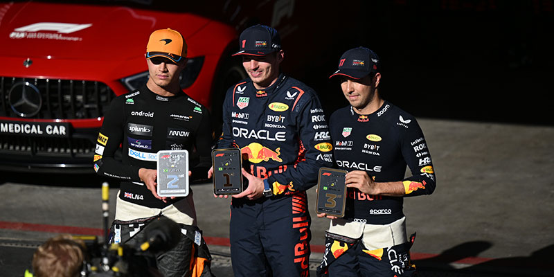 Verstappen gana la sprint en Brasil