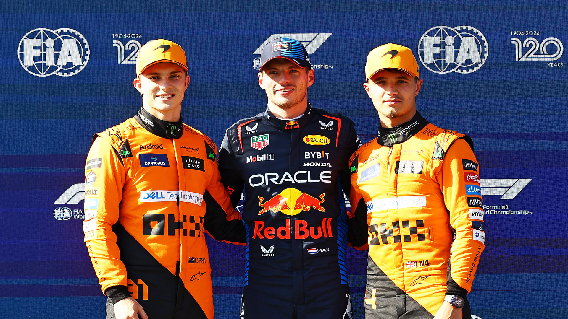 Verstappen gana la pole y ‘Checo’ fuera del top 10