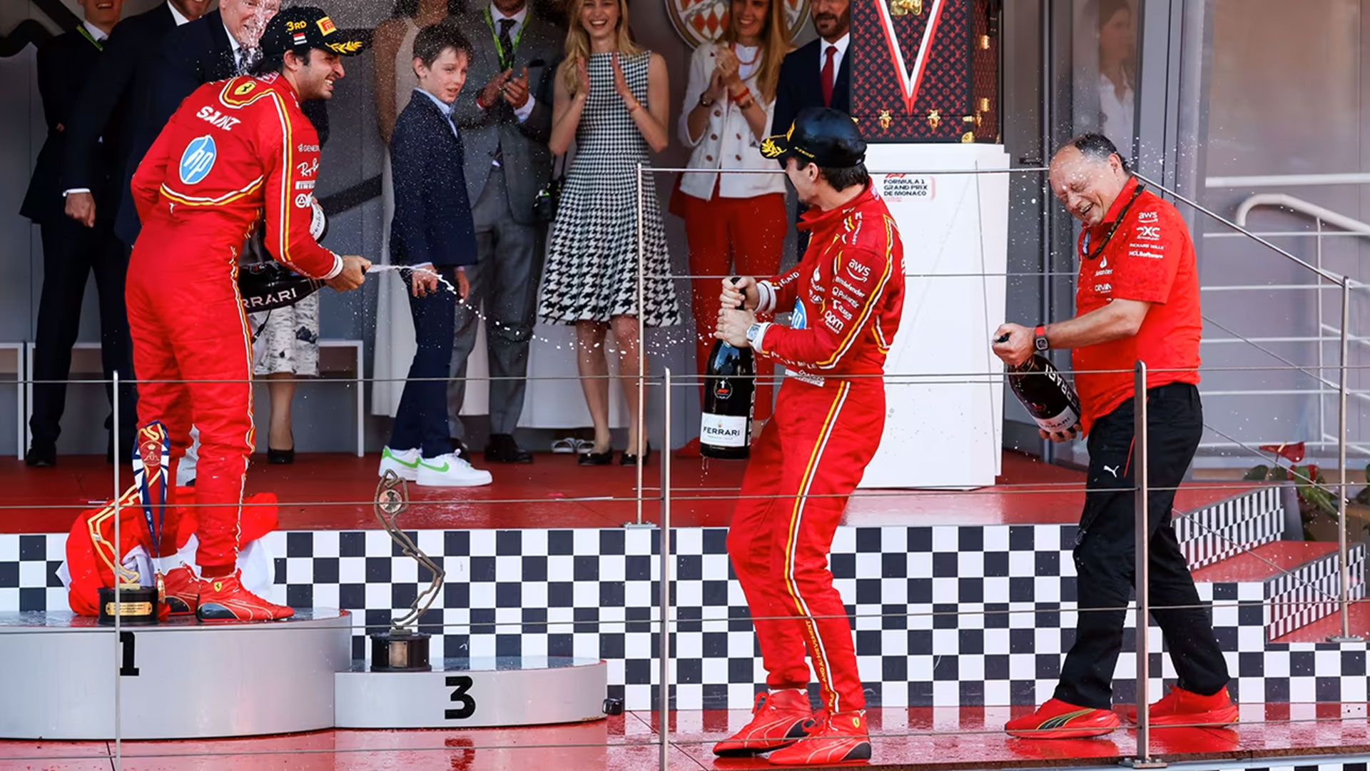 Leclerc ganó el Gran Premio de Mónaco por primera vez en su carrera