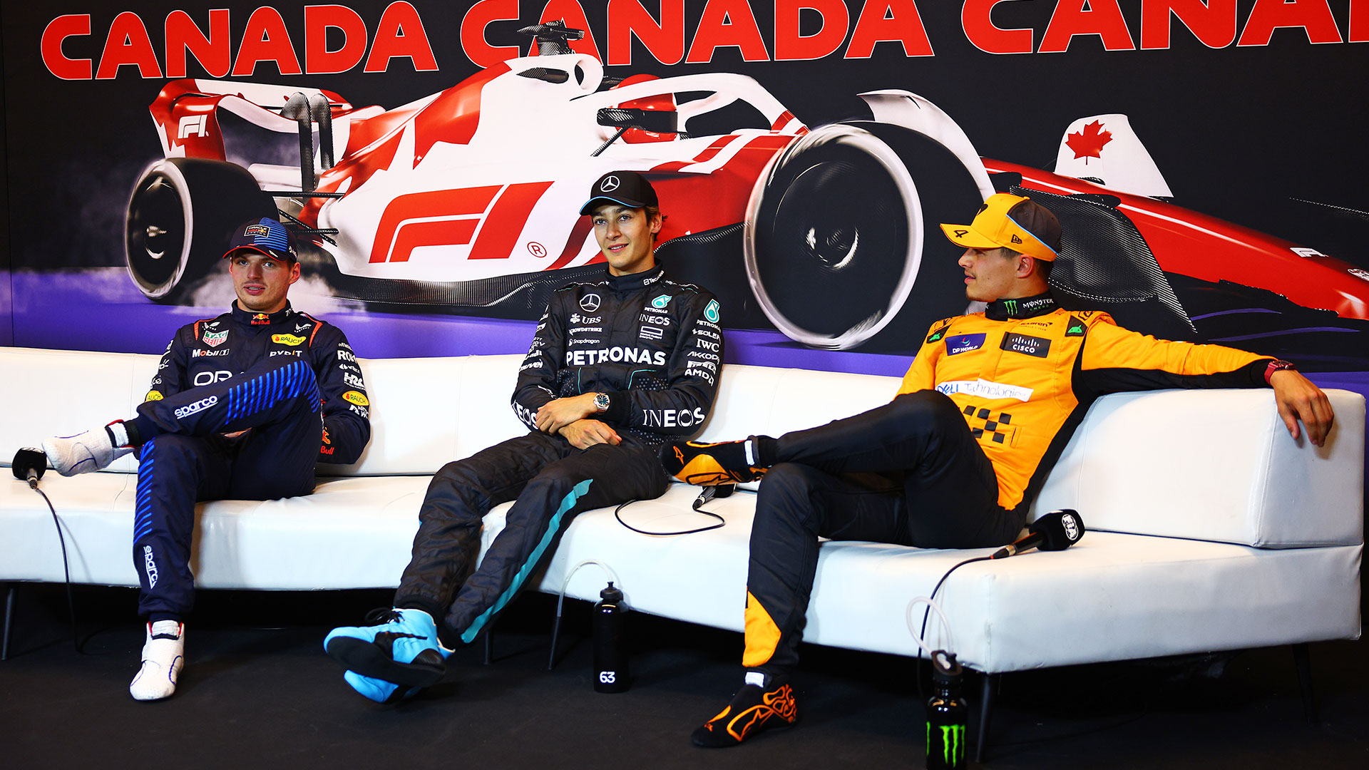 Russell se lleva la pole en Canadá con el mismo tiempo que Verstappen