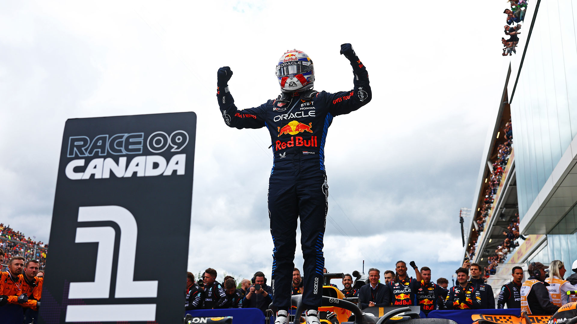 Verstappen gana en el Gran Premio de Canadá