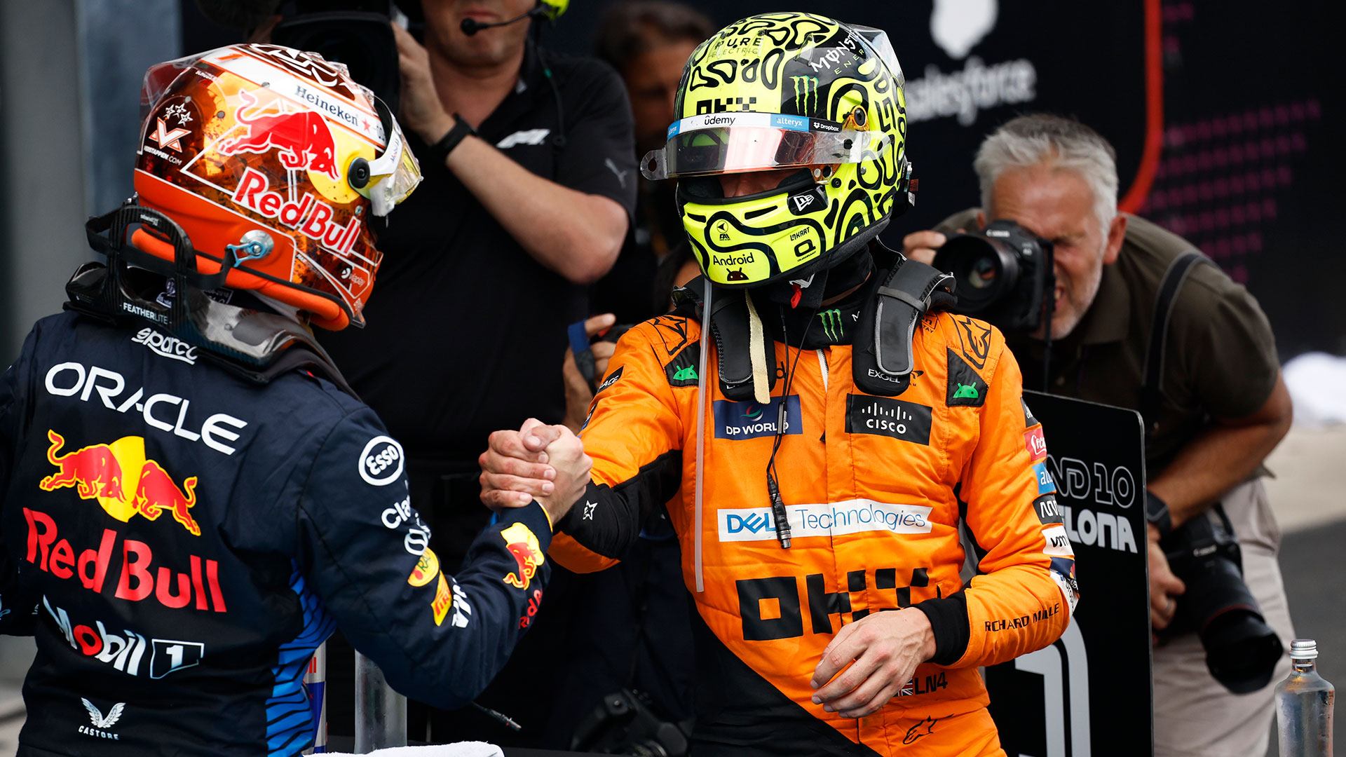 Verstappen vence a Norris en el GP de España