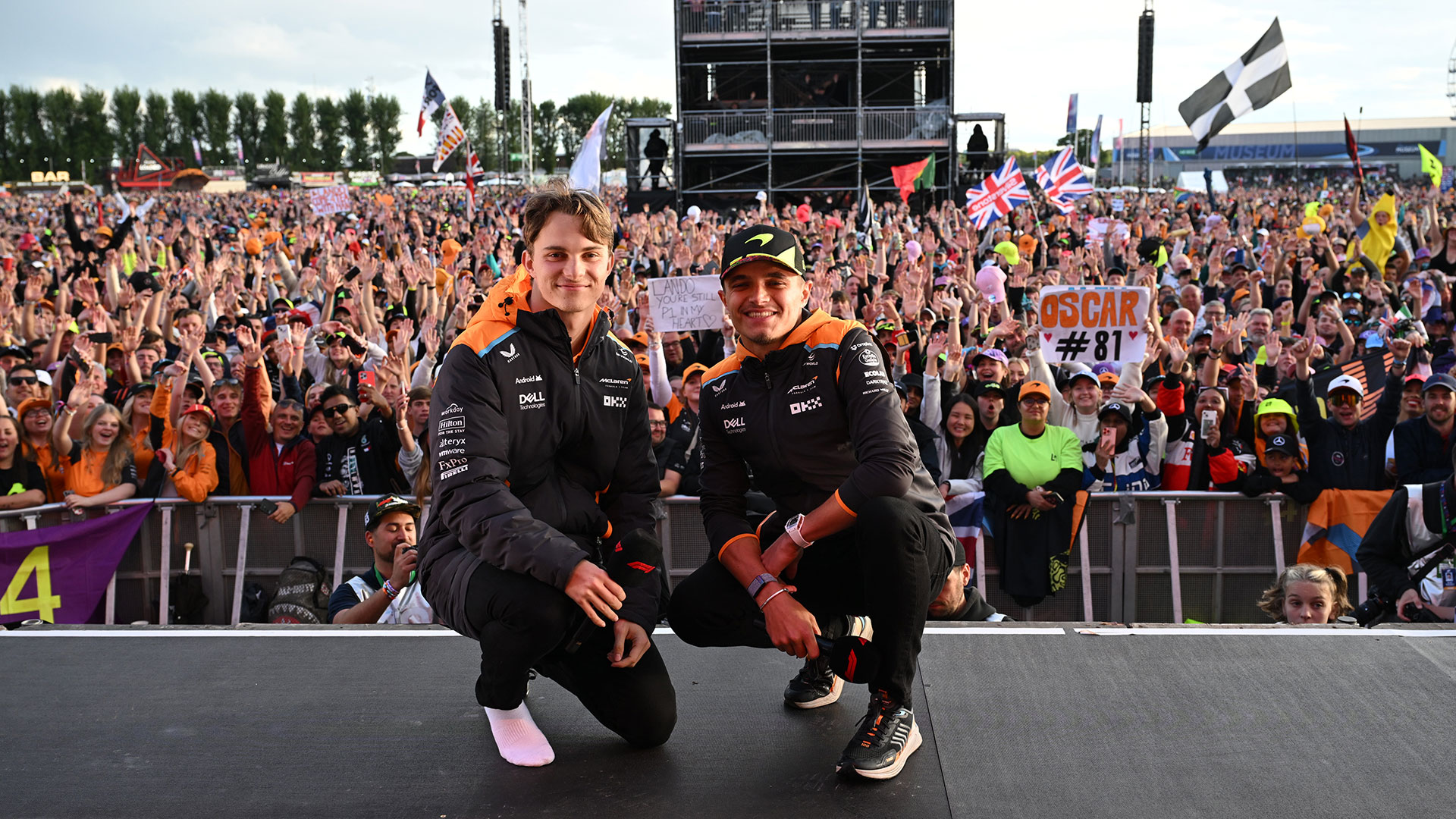 McLaren logró el 1-2 en la parrilla de salida para el Gran Premio de Hungría.